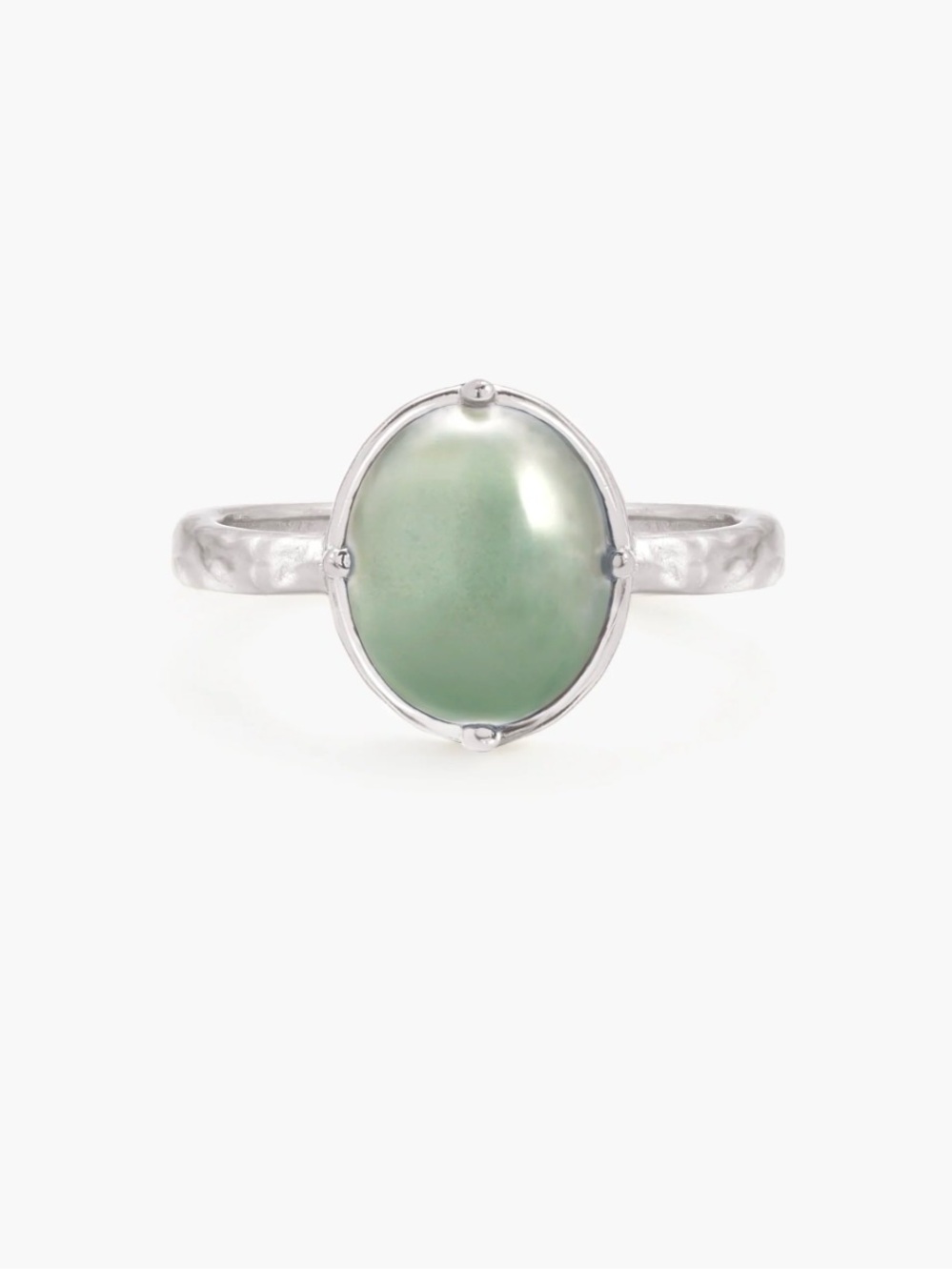 En Route jewelry Silver Adventurine Ring